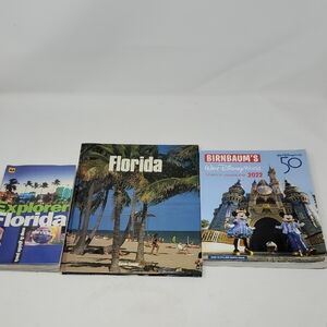 Florida TRAVEL and Disney Books BUNDLE